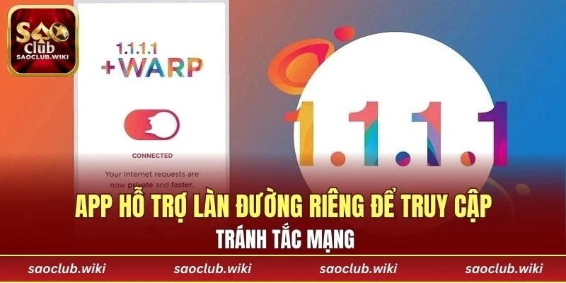 App hỗ trợ làn đường riêng để truy cập, tránh tắc mạng