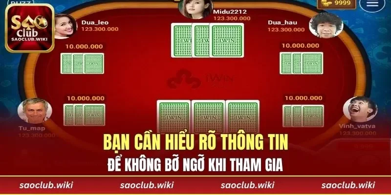 Bạn cần hiểu rõ thông tin này để không bỡ ngỡ khi tham gia